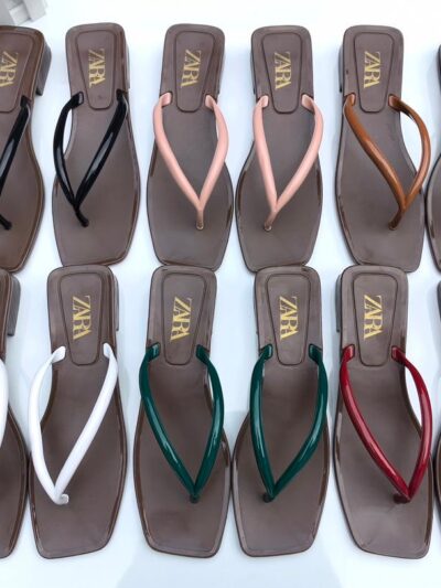 Zara jelly slippers