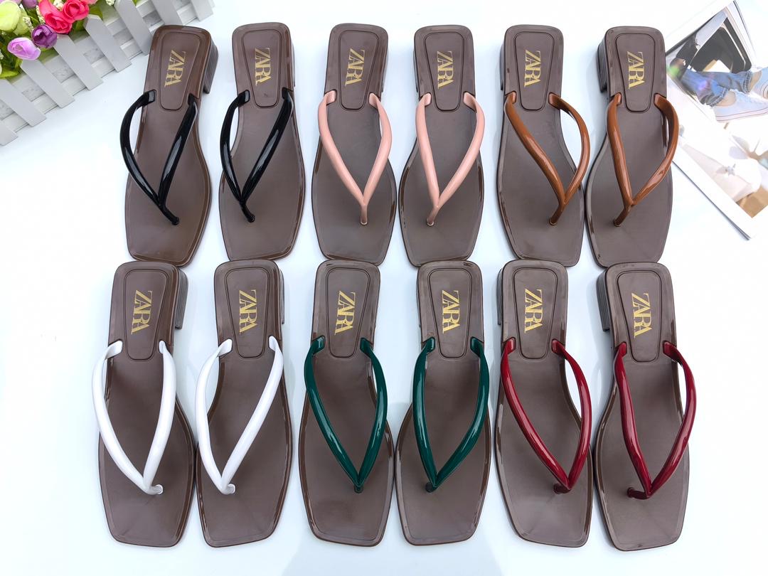 Zara jelly slippers