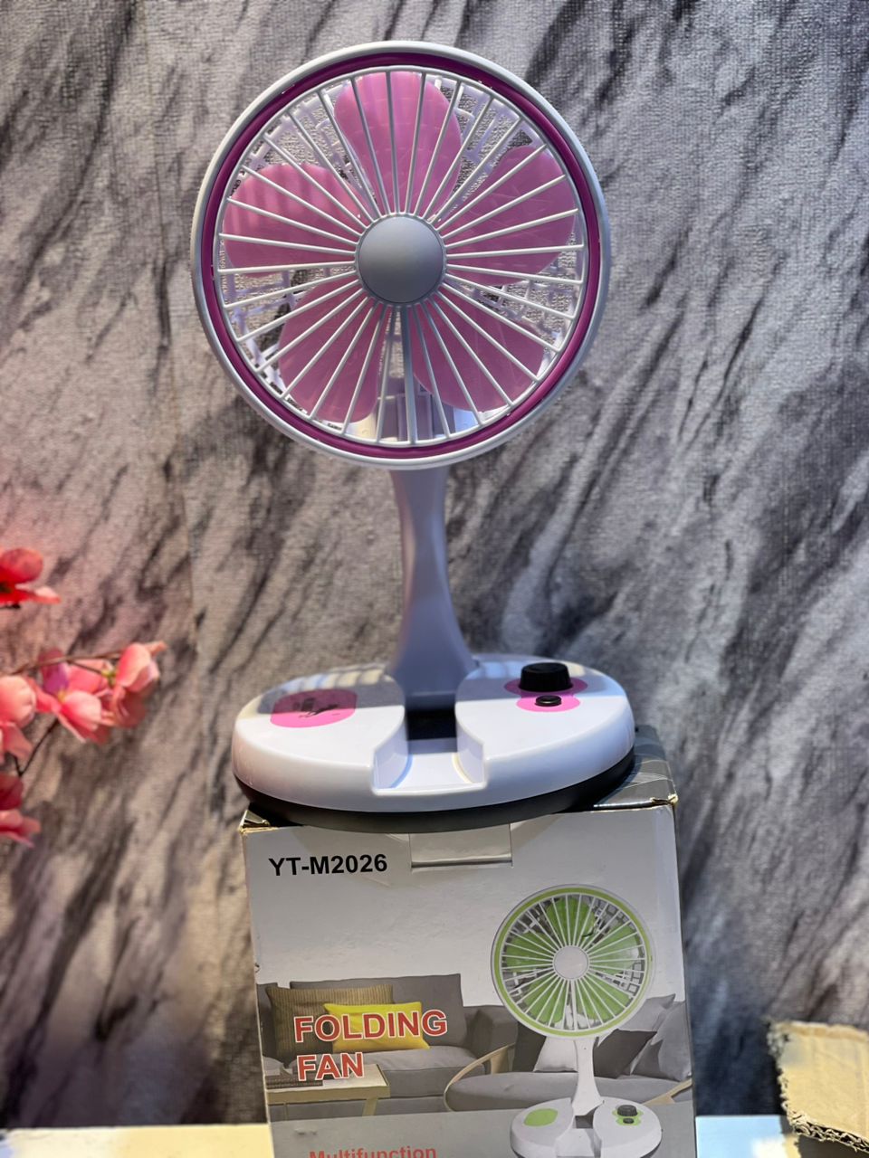 YT Folding Fan