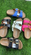 Walking slippers - Orange/pink 40