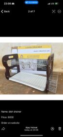 Dish drainer