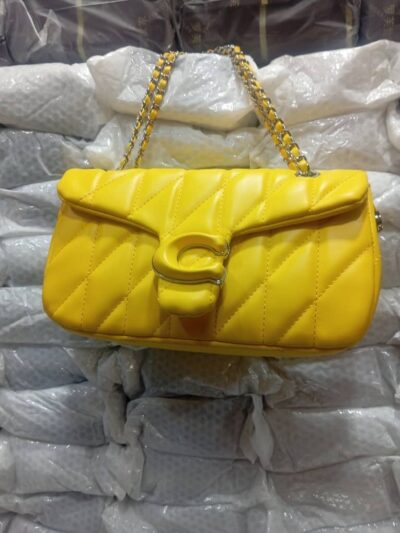 Yellow coach luxury