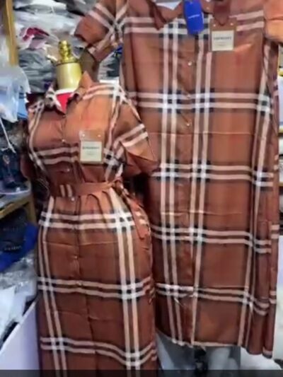 Burberry gown