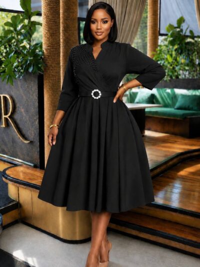 Black gown
