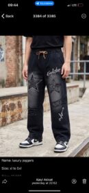 Luxury joggers