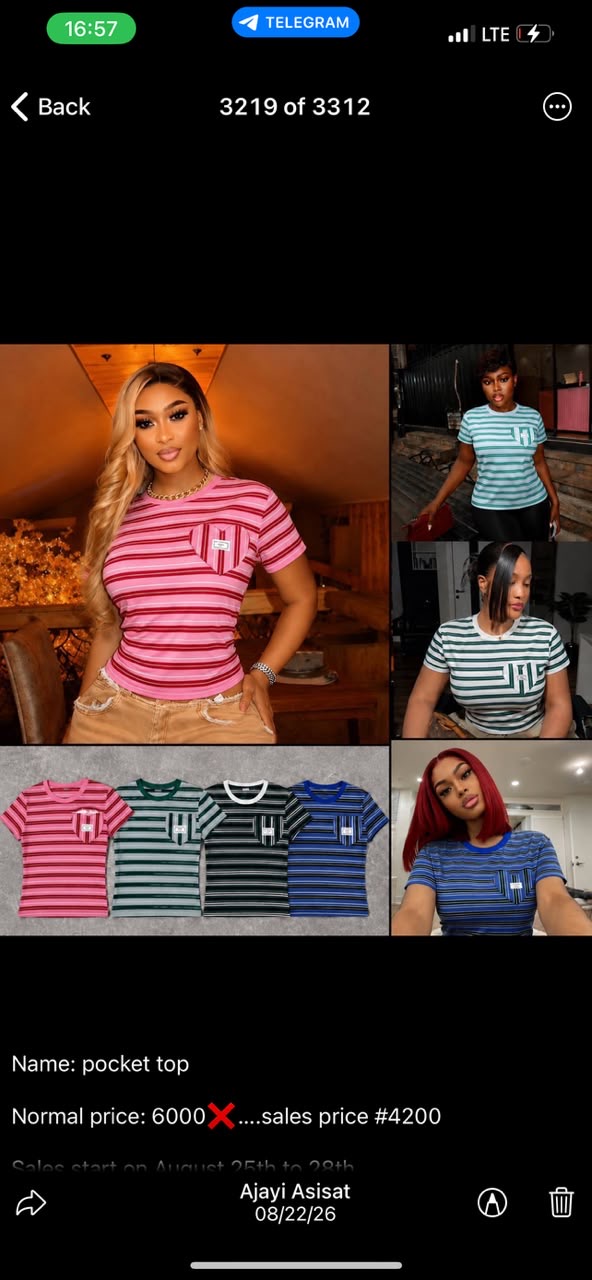 Pocket top