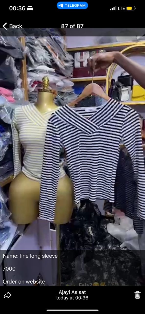 Line long sleeve