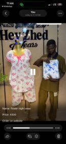 Flower night wear